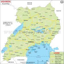 Uganda Road Map