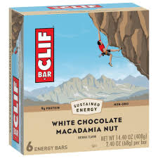 clif bar energy bars white chocolate