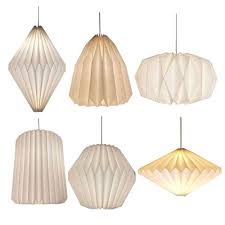 Paper Lampshade Ceiling Light Pendant