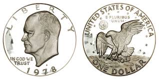 1978 S Eisenhower Dollar Clad Composition Resumed Coin Value
