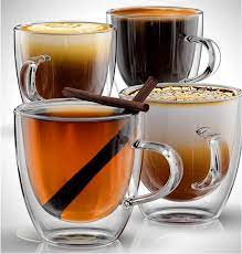 Coffee Or Tea Glass Coffee Mugs