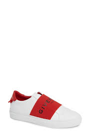 Womens Givenchy Logo Strap Slip On Sneaker Size 6us 36eu