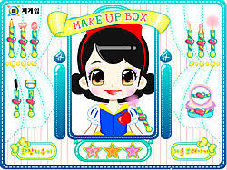 snow white make up game play