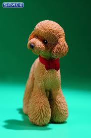 1 6 scale toy poodle red