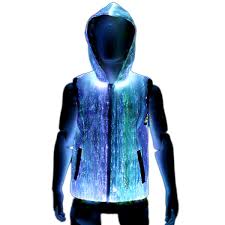 Cool Sleeveless Light Up Hoodie For Men Fiber Optic Festival Clothing Xl Size 0718660035620 Amazon Com Books