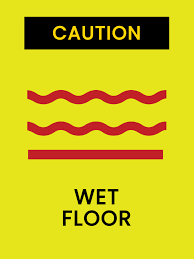 free floor sign template in