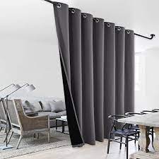 Sound Reducing Room Divider Curtains