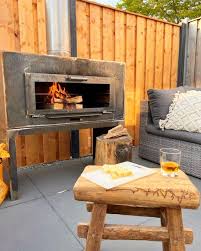 Cortenstaal Outdoor Fireplace Mel You
