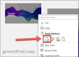 how to copy a slide design in powerpoint