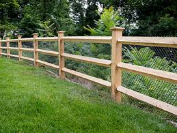 Use the wood from the trees to create a simple split rail fence like the one i saw on the field trip. Post And Rail Fencing Ct Fence Company Post Wire Fencing