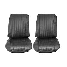 1968 Chevrolet Bucket Seat Covers Black