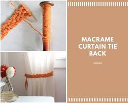 1# cut four pieces of twine 3 meters long. Macrame Curtain Tie Back Hometalk