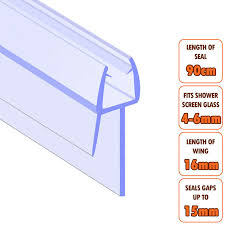 Bath Shower Strip Seal For Screens Or