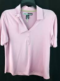 Womens Jamie Sadock Golf Tennis Shirt Size M Pink Fashion