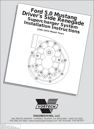 Vortech Engineering 1986 1993 Users Manual 7062v2 0 Dsrngde