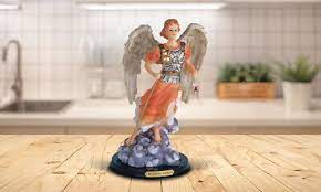12 h archangel raphael statue angel of