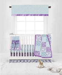 Sophia Paisley Girls Crib Baby Bedding