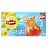 How many Lipton tea bags are in a quart?