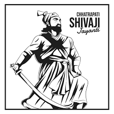 sketch of chhatrapati shivaji maharaj