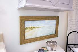 Diy Custom Wood Frame With Glass No