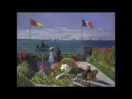 Claude Monet Garden At Sainte Adresse