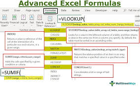 advanced excel formulas top 10