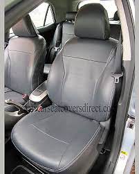 Grey Leatherette Car Seat Covers
