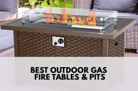 best outdoor gas fire tables