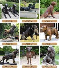 Custom Bronze Large Dog Sculpture