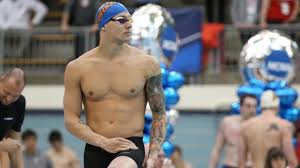 He currently represents the cali condors which is part of the international swimming league.he won seven gold medals at the 2017 world aquatics championships in budapest and a record eight medals, including six gold, at the 2019 world aquatics championships in gwangju. Florida S Caeleb Dressel Breaks Own American Record In 50 Free Ncaa Com