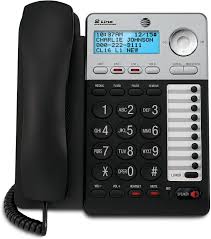 Whether you have questions about your service, want to upgrade or cancel your contract, or need help with billing or technical support, call the at&t customer support number for round the clock help. At T 2 Line Corded Phone With Speakerphone 18 Number Speed Dial 100 Name Number Caller Id And Phonebook Data Port Ml17929 Black Amazon Ca Electronics