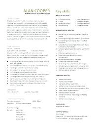 Office Administration Resume Sample Dew Drops