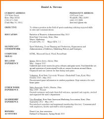 Marketing Student Resume Sample resume sample internship student Sample  Resume For Student Business Insider