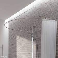 Shower Curtain Rod Half Circle Dr70hw