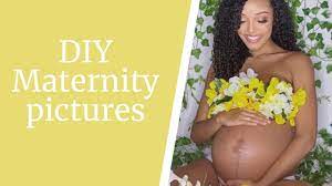 diy at home maternity photoshoot you