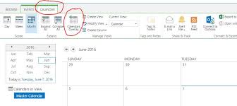 how to roll up calendars in sharepoint