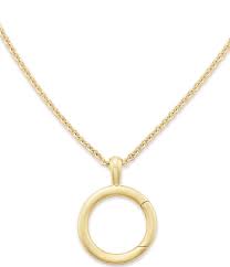 james avery 14k circlet charm holder necklace 18 in