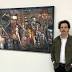 Actor Noah Taylor exhibits art in hometown Melbourne for first time
