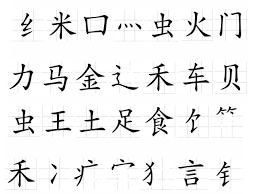 Radicals Reveal The Order Of Chinese Characters Asia Society