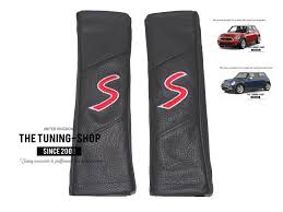 Seat Belt Covers Pads Genuine Leather