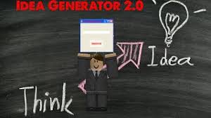 Game idea generator map idea generator game idea generator need an idea for a game? Roblox Idea Generator 2 0 Youtube