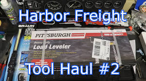 harbor freight tool haul 2 braun work