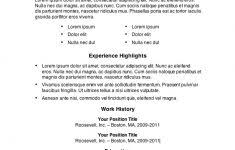 How to Use Resume Template in Microsoft Word YouTube