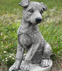 Jack Rus Terrier Statue Life Size