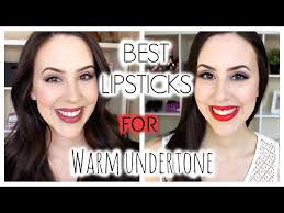 best lipsticks for warm skin tone