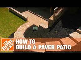 How To Build A Patio Diy Paver Patio