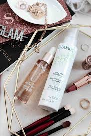 testing out caudalie skincare with