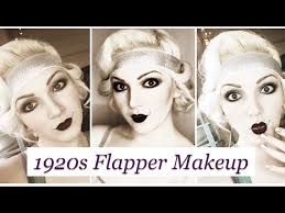 1920s flapper makeup tutorial you