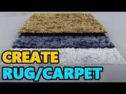 make gy rug carpet in blender you
