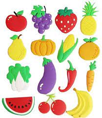 Ver más ideas sobre dibujos de frutas, dibujos, dibujos frutas y verduras. Amazon Com Dragon Sonic Dibujos Animados Frutas Estereo Imanes De Nevera Para Ninos Actividad Decoracion Del Hogar 15 Pcs E Home Kitchen